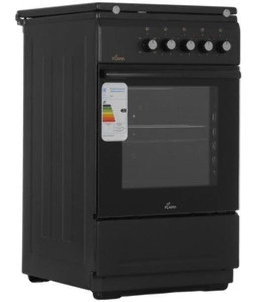 Плита электрическая Flama L FE 14010 W белый эмаль (металлическая крышка)