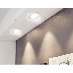 Встраиваемый поворотный точечный светильник Ambrella light TN102741 WH белый IP20 GU5.3 D95*25, фото3
