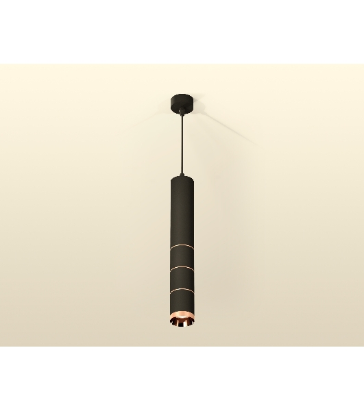 Светильник Ambrella Light XP6302060 SBK/PPG черный песок/золото розовое полированное MR16 GU5.3