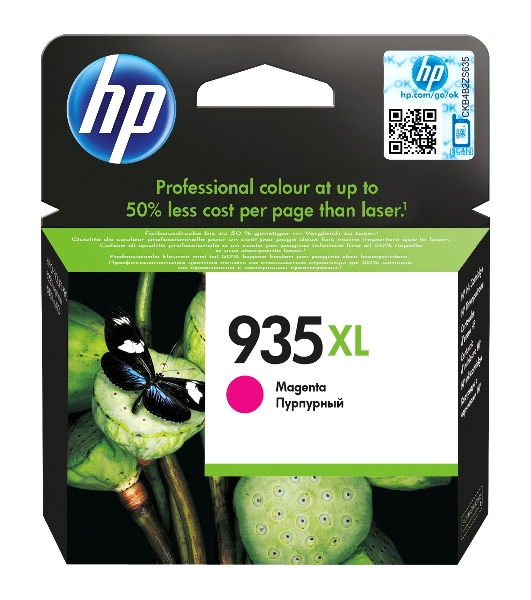 Картридж струйный HP 935XL C2P25AE пурпурный для HP OJ Pro 6830 (825стр.)