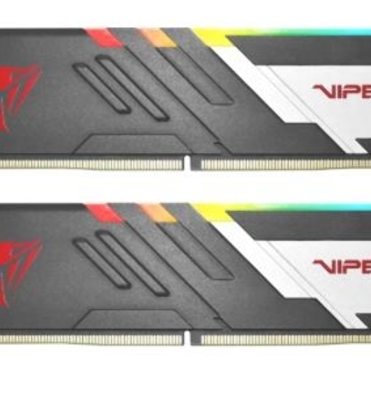 Оперативная память Patriot Viper Venom, DDR5, 32GB (2x16GB), 7400MHz, CL36, DIMM, с радиаторами, RGB, черный