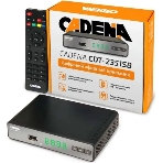 Приставка для цифрового ТВ Cadena CDT-2351SB черный, DVB-T2, DVB-T, HDMI, USB 2.0, фото3
