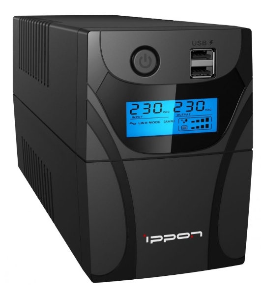 Источник бесперебойного питания Ippon Back Power Pro II Euro 650 360Вт 650ВА черный