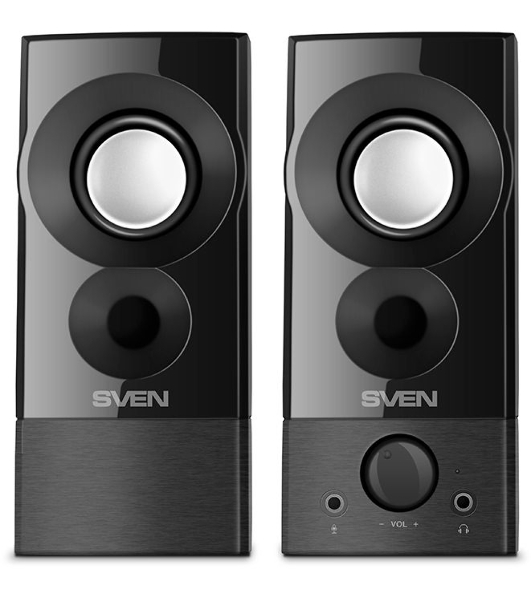 Акустическая система SVEN 357, черный (6 Вт, питание USB)