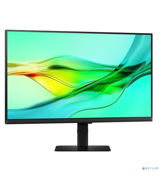 Монитор 24' Samsung ViewFinity S6 S24D604UAU IPS 2560x1440, 100 Гц, 5 мс, 16:9, 350 кд/м², HDMI 2.0, DP 1.4, USB-C, Ethernet, 3.5 Jack, USB Hub, HDR10, PIP, черный