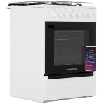 Плита комбинированная Maunfeld MGC60ECW04 белый, газовых конфорок 4 шт, духовка электрическая 65 л, 60 см x 88 см x 65 см, фото15