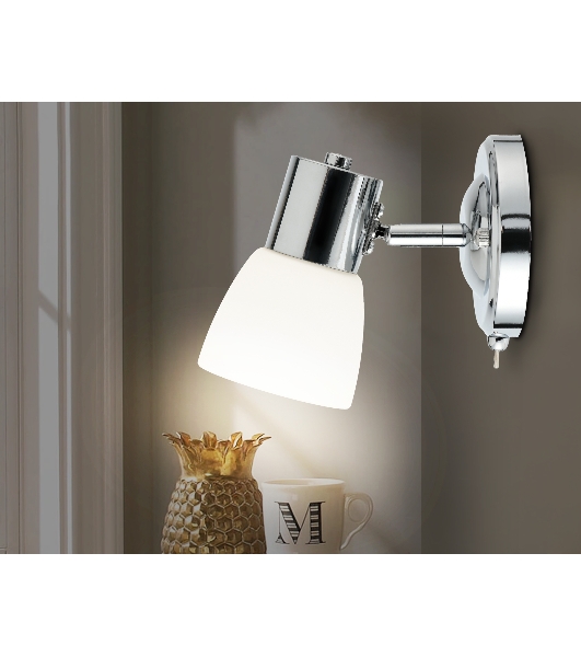 Светильник Ambrella light TR3961 CH/FR хром/белый матовый E27 max 40W 118*105*200
