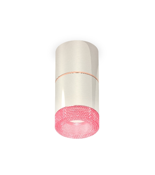 Светильник Ambrella Light XS7405082 PSL/PI серебро полированное/розовый MR16 GU5.3 (C7405, A2073, C7405, N7193)