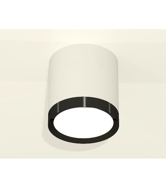 Светильник Ambrella Light XS8141002 SWH/PBK белый песок/черный полированный GX53 (C8141, N8113)
