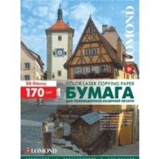 Бумага Lomond 0310241 A4/170г/м2/250л./белый глянцевое/глянцевое для лазерной печати