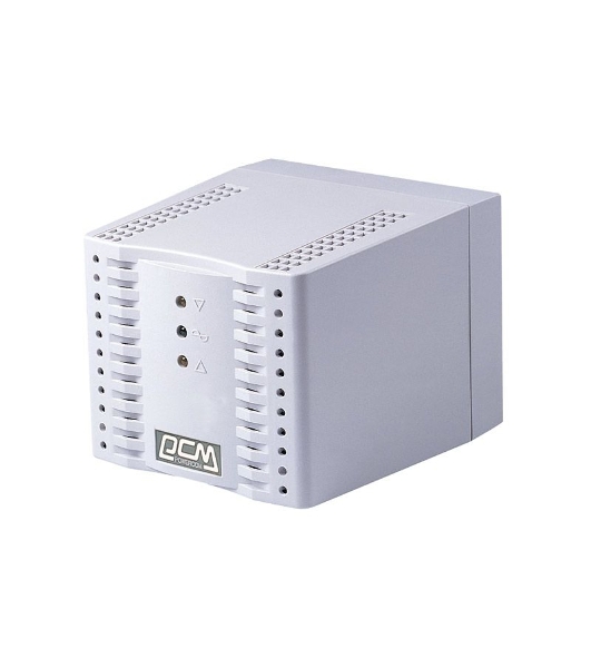 Стабилизатор напряжения Powercom TCA-1200 600Вт 1200ВА белый