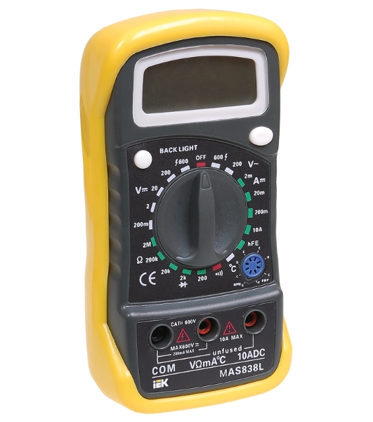 Мультиметр IEK Master MAS838L цифровой