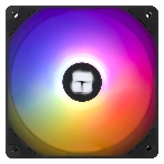 Кулер для корпуса Thermaltight TL-C12C-S (120x120x25мм, 4-pin PWM, ARGB, 66.17CFM, 25.6dBA, 1550RPM, черный), фото19
