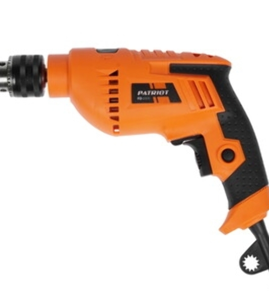 Дрель электрическая ударная PATRIOT FD600h 120301440 Эл. дрель, с ударом, мощность 600Вт, макс.диаметр 13мм, глубиномер + дополнительная ручка