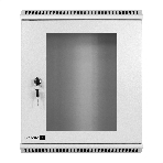 Шкаф телекоммуникационный 10' настенный 9U ExeGate EC-WM-9U.280.G.GREY (10”, 9U, 350x280x420mm (ШхГхВ), передняя дверь закаленное стекло, пыле- и влагозащита IP23, светло-серый RAL 7035), фото9