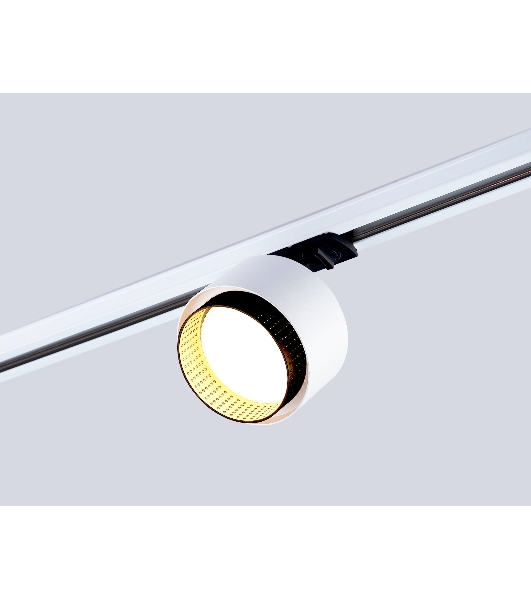 Трековый однофазный светильник Ambrella light GL5379 WH/BK белый/черный GX53 max 12W D95*130