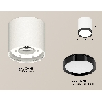 Светильник Ambrella Light XS8141002 SWH/PBK белый песок/черный полированный GX53 (C8141, N8113), фото 1