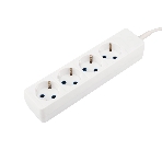 Удлинитель PROconnect 4 гнезда, 3 м, 3х0.75 мм², с/з, белый, фото 1