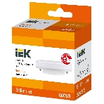 Лампа cветодиодная IEK LLE-T80-8-230-30-GX53 ECO T75 таблетка 8Вт 230В 3000К GX53, фото 1
