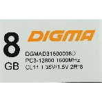 Оперативная память Digma, DDR3, 8GB (1x8 GB), 1600 MHz, CL11, DIMM, фото3