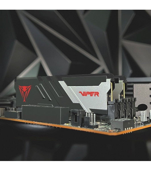 Оперативная память Patriot Viper Venom, DDR5, 32GB (2x16GB), 5600MHz, CL36, DIMM, с радиатором, черный