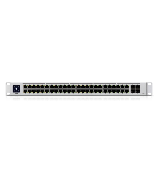 Коммутатор Ubiquiti UniFi USW-48-POE 4SFP 600W управляемый