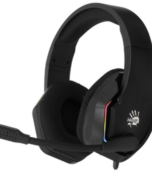 Гарнитура Bloody G260P чёрный, проводная, подсветка