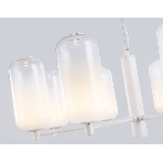 Подвесной светодиодный светильник Ambrella light LH11109/8 WH/FR белый/белый матовый 28W 3000K D720*280, фото4