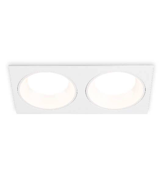 Светильник Ambrella light TN52343/2 SWH/GWH белый песок/белый глянец GX53 max 12W 220*115*25