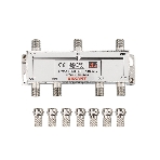 Делитель ТВ Rexant 'краб' x 6 + 7 шт. F 'BOX' 5-1000 МГц 'Silver', фото2