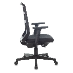 Кресло Бюрократ MC-611N TW-01 38-418 черный, сетка/ткань, 120 кг, механизм качания, фото4