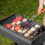 Решетка гриль Camping Palisad 315х410х70 мм объемная хромир., фото3