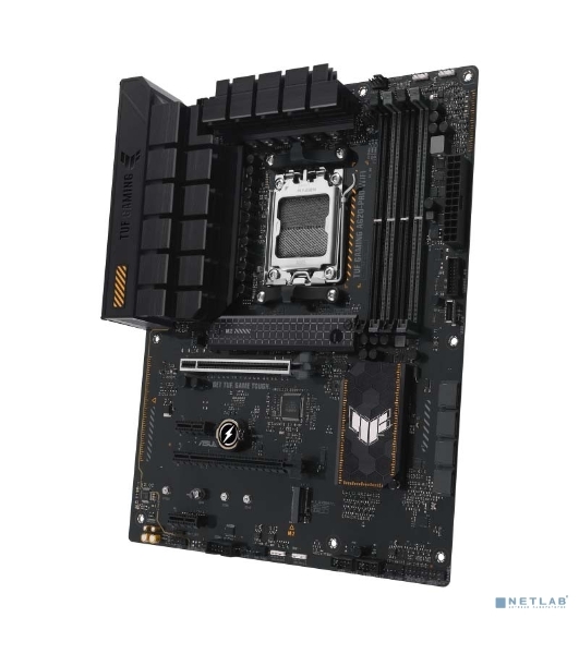 Материнская плата ASUS TUF GAMING A620-PRO WIFI, AM5, AMD A620, 4xDDR5, 4xSATA, 2xM.2, 1xPCI-E 4.0 x16, 1xPCI-E 3.0 x16, 2xPCI-E x1, 1xHDMI, 1xDP, 1x 2.5Gb LAN, 3xUSB-A 2.0, 2xUSB-A 3.2 Gen 2, 1xUSB-C 3.2 Gen 1, 5x3.5 мм, 7.1, ATX