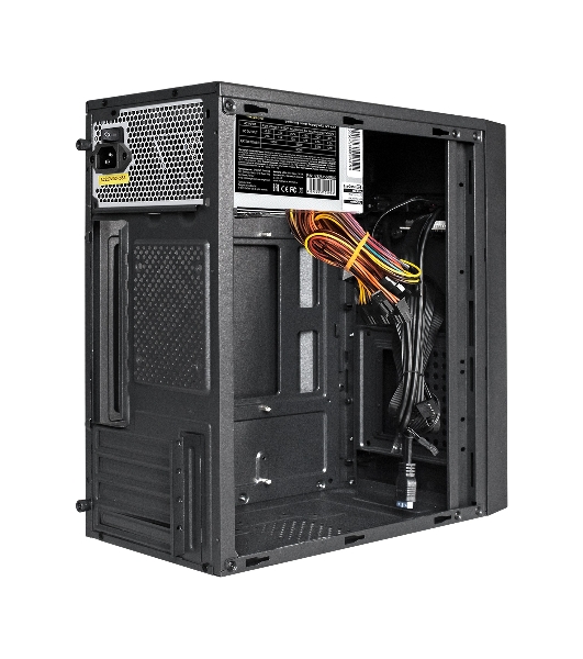 Компьютерный корпус Minitower ExeGate BAA-109U2-UNS350 (mATX, БП UNS350 с вент. 12см, 2*USB+2*USB 3.0, аудио, черный)