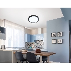 Светильник светодиодный ультратонкий Ambrella light FZ1953 BK черный IP54 20W 5000K D270*15 (Без ПДУ), фото3