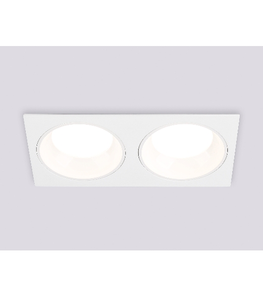 Светильник Ambrella light TN52343/2 SWH/GWH белый песок/белый глянец GX53 max 12W 220*115*25