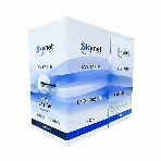Кабель SkyNet Standart UTP indoor 2x2x0,48, медный, FLUKE TEST, кат.5e, однож., 305 м, box, серый, фото4