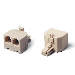 Разветвитель US-12 RJ45 8P8C (джек) -> 2x8P8C (розетки), фото 1