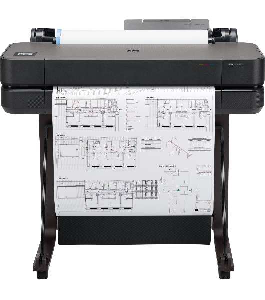 Плоттер струйный HP Designjet T630, A1, цветной, 24', 610 мм, 2400x1200 dpi, USB, Gigabit Ethernet, WiFi