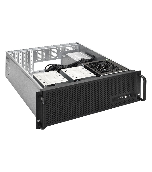 Серверный корпус ExeGate EX293921RUS Pro 3U450-09 (RM 19', высота 3U, глубина 450, БП 1000ADS, USB)