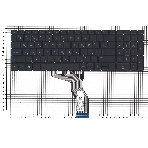 Клавиатура для ноутбука HP 15-BW 250 G6 черная с зеленой подсветкой, фото2