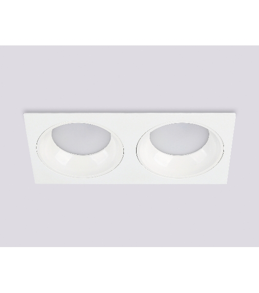 Светильник Ambrella light TN52343/2 SWH/GWH белый песок/белый глянец GX53 max 12W 220*115*25
