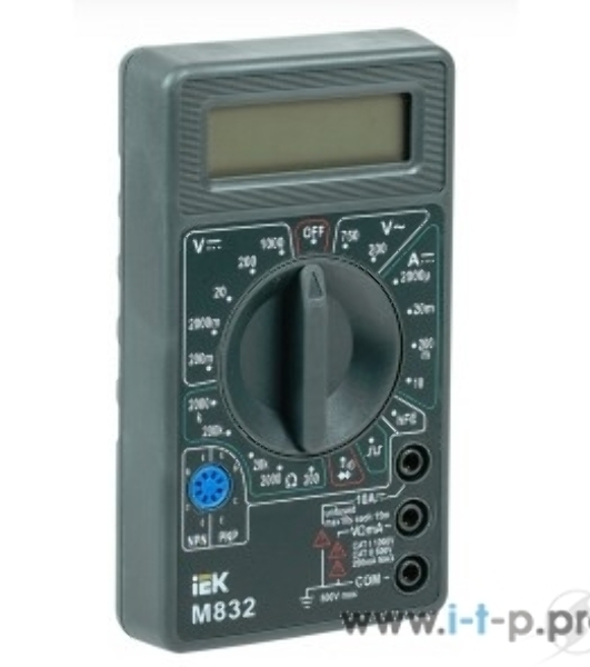 Мультиметр IEK TMD-2S-832 цифровой Universal M832