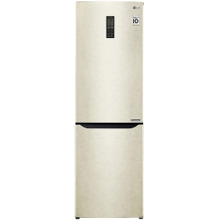 Холодильник LG GA-B419SEUL бежевый двухкамерный 223/79л морозилка снизу, No Frost