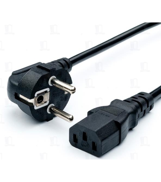 Кабель питания GoPower CEE 7/7-C13 3.0M 00-00027328 черный