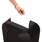 Шредер Fellowes PowerShred LX41 черный (секр.P-4)/перекрестный/8лист./17лтр./скрепки/скобы/пл.карты, фото9