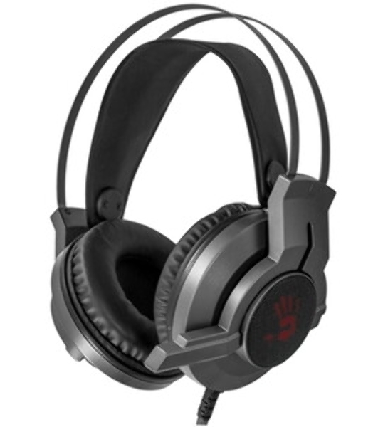 Гарнитура Bloody G437 чёрный, проводная, подсветка