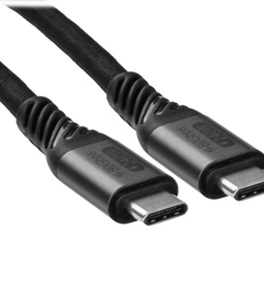 Кабель USB4 TypeCM/CM 16K@60Hz 80Gbps, PD 240W, медь Telecom 1м TUS855-1M