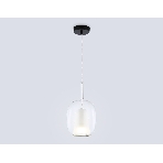 Подвесной светильник Ambrella light LH11121 BK/WH/CL черный/белый/прозрачный E27 max 60W D175*310, фото8