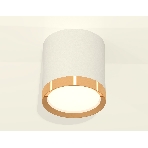 Светильник Ambrella Light XS8141004 SWH/PYG белый песок/золото желтое полированное GX53 (C8141, N8124), фото3